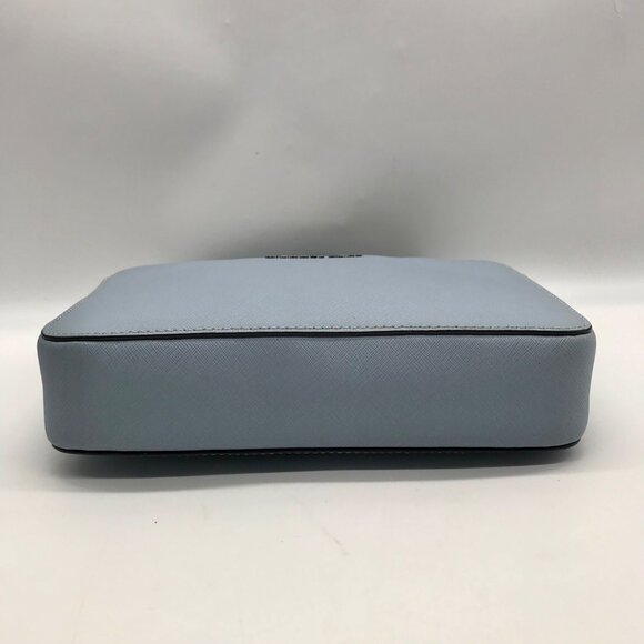 Michael Kors Jet Set Sky Blue East West Saffiano Leather Crossbody - Picture 5 of 10